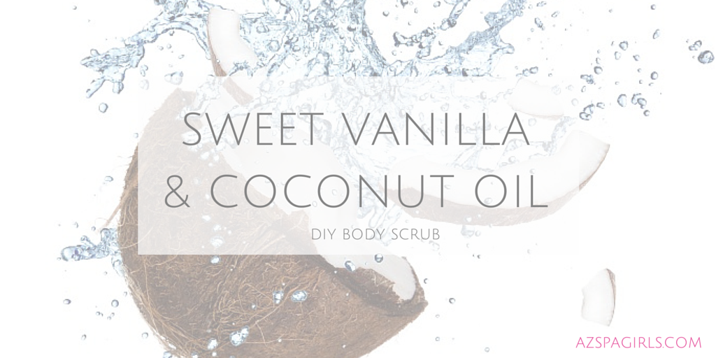 coconut oil body scrub