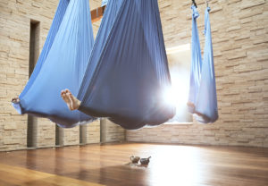 aerial yoga at well being spa scottsdale