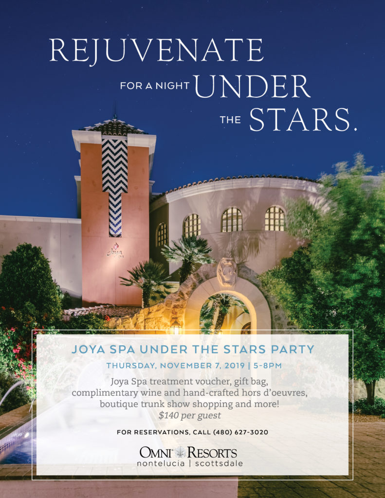 spa under the stars event