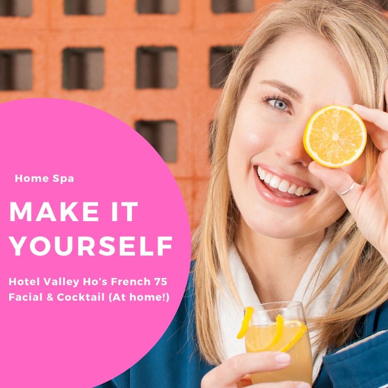 French 75 Facial at home