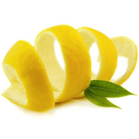 lemon peel bath soak