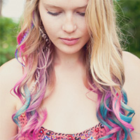 Hair Chalking