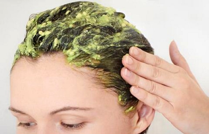 avocado hair mask