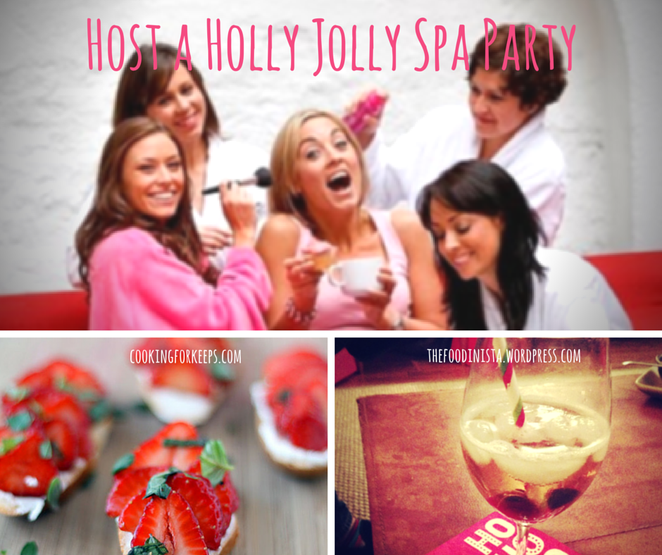 holiday home spa party
